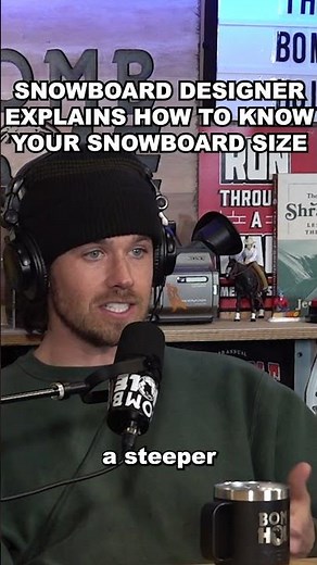 Sizing your snowboard (featuring board engineer J-Stone) | #TheBombHole