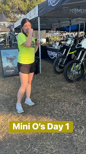 Mini O’s Day 1 — We’re LIVE! We’re set up and ready to roll. Swing by the Werks Triumph pit — we’ve got Triumph trackside support, parts, merch, and some killer deals. #triumphmotorcycles #triumphracing #werkstriumphracing #gatorbackmx | Werks Triumph Racing