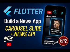 Build a Stunning News App with Flutter – Part 2 | Real-Time Data, Carousel & Dio (2025 Tutorial)