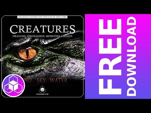 Animal Claw or Talon STABBING, GORE TEARING or RIPPING - Creatures, Monsters & Dragons Sound FREE