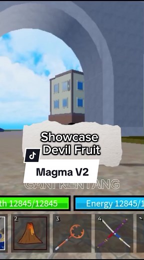 Showcase Magma V2 #showcase #magma #bloxfruits #roblox