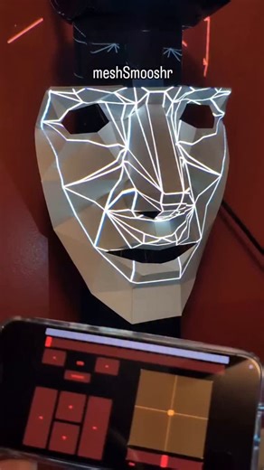 2K views · 718 reactions | repost @11d.agency As requested, meshSmooshr is now free to download on GitHub. This mapping tool lets you freely move around the vertices of a model using @touchosc on your phone or tablet. Built for @touchdesigner Sample file with 3D model included, which you can build yourself out of paper! #projectionmapping #meshSmooshr | TouchDesigner | Facebook