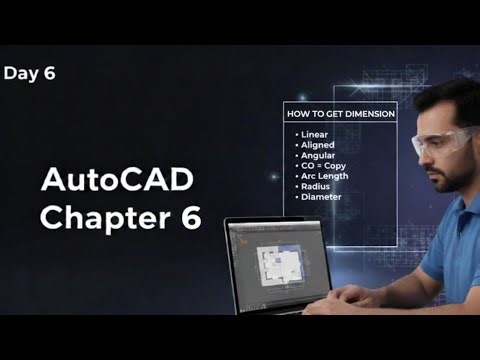 AutoCAD Chapter 6|Dimension COMMANDS|for beginners in Hindi |Mechanical and Civil Engineering