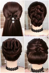 407K views · 3.5K reactions | Simple Hairstyle Tutorial for Long and Medium Hair | K4 Henna | Facebook