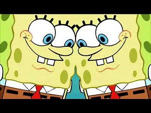 Reverse SpongeBob Square pants how to tie your shoes loop D loop song mirrored