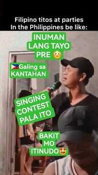 SIMPLENG INUMAN LANG SANA, SINGING CONTEST PALA ITO #viral #trending #karaoke