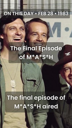 On This Day in 1983: The Final Episode of M*A*S*H Aired