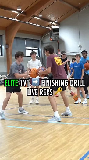Stuggling to find EFFECTIVE drills to try with a partner? Add this 1v1 live finishing drill to your workouts to simulate live, physical reps in a controlled setting ✅ #basketballtrainingphilly #finishingdrills #basketballdrills | Danny Cooper