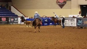 How about that heel shot?! 😳🤩 Garrett Roffino and Kadin Babb pulled off a FAST run in the short round of the METALAB USA #10.5 Shootout to win the roping with a time of 28.74 seconds on four head, $61,000 for the team at the USTRC Cinch National Finals of Team Roping XXXIII. | USTRC