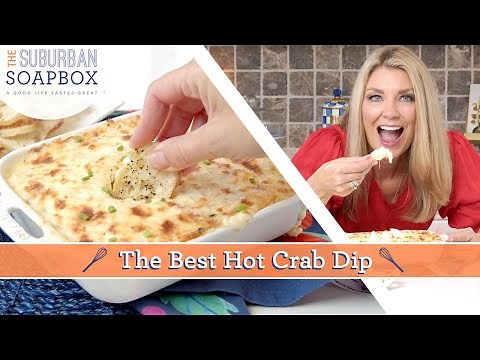 The BEST Baked Crab Dip Recipe- Perfect for Game Day, New Years Eve, and Dinner Parties!