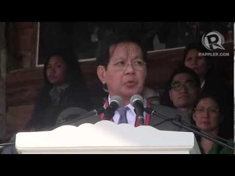 Speech of Former Sen Panfilo Lacson at the PMA Alumni Homecoming 2014