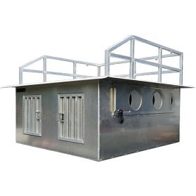 Alder Grove Aluminum Dog Box
