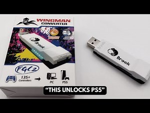 Use ANY Controller on PS5 & PS4 — Brook Wingman FGC VX Explained