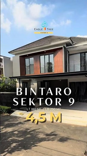 RUMAH CANTIK DALAM CLUSTER DIBINTARO HARGA 4Man