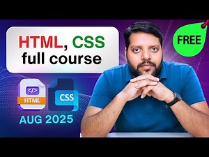 HTML & CSS Full Course 2025 💻 | Practical course with project