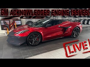 2023 C8 Corvette Z06 ENGINE TICKING ISSUE service bulletin, order constraints for MAY and MORE!
