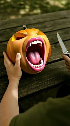 Screaming Pumpkin Scare Prank | Funny Short