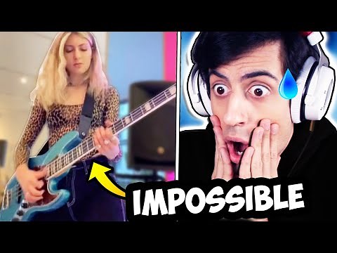This Tik Tok Bassist Plays BASS Better Than Me??