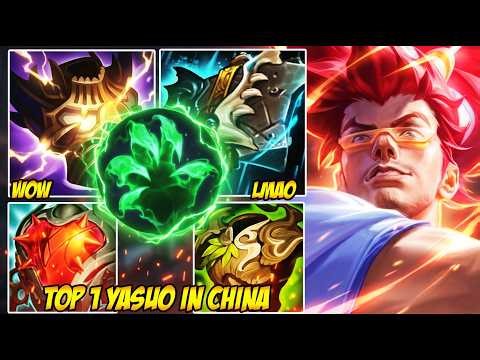 WILD RIFT CHINA TOP 1 YASUO - OVERLORD'S BLOODMAIL YASUO IS UNKILLABLE | BEST BUILD & RUNES