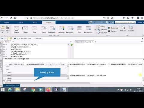 Infinite Impulse Response (IIR) Filter using MATLAB