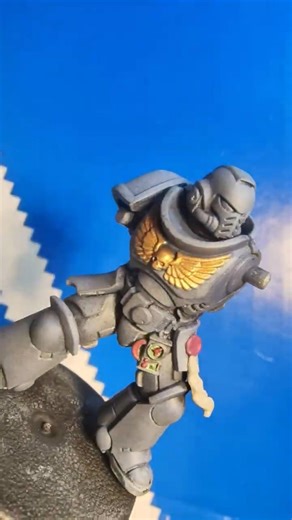 Painting space wolves for my brother Part 3 #warhammer40k #spacewolves #paintingminiatures