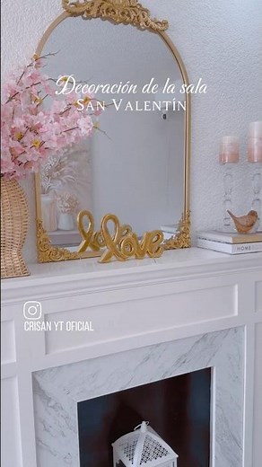 Decoración 🎀 San Valentín Ideas para decorar tu sala Tendencia 2025 | Crisan Oficial