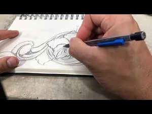 Tips for practicing drawing floral tooling patterns + a bonus lesson at the end