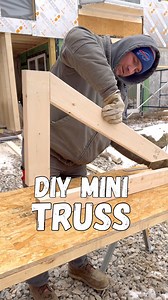 Supporting our @pellawindows Bay Window with these mini trusses! It will create a very strong structure for underneath the window! Using Makita Tools USA and STABILA tools #construction #homerenovation #renovation #diy #realestate #design #entrepreneur #tools #remodel #interiordesign #carpentry #woodworking #diy | Misha Panchishak