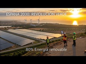 “España 2030: El plan para lograr 80% de energía renovable y liderar la revolución verde”