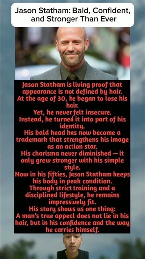 Jason Statham: Bald, Confident, and Stronger Than Ever