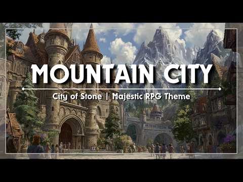 D&D Town Music | Grand Capital Ambience | Welcoming Ambience | 1 Hour