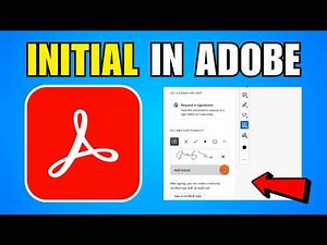 How To Initial In Adobe Acrobat (2026) (Complete Guide)