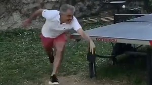 2.2M views · 8.8K reactions | He's still got the skills!  Check this out from Jean-Philippe Gatien #StayHomeWithTT #SafeTableTennis | World Table Tennis | Facebook