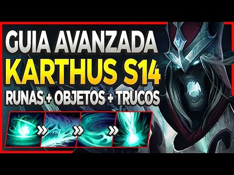 🔰 ADVANCED KARTHUS S14 GUIDE 🔰 JUNGLE & APC | COMBOS, RUNES, BUILD, TIPS, SKILLS... Shiron