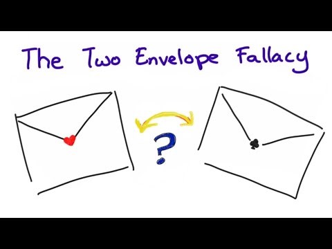 Resolution of the two envelope fallacy