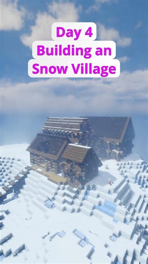 Snow Village Expands | Grand Winter Manor (Day 4)❄️