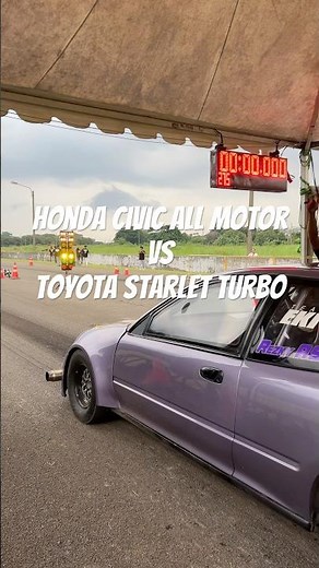 Drag Race bride idn 2-5 Mei 2025 || Honda Civic Al Motor VS Toyota Starlet Turbo