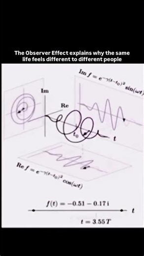The Observer Effect, but it’s actually satisfying. ✨ #perspective #science