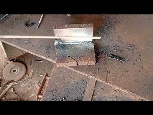 Soudure à l'arc : Comment souder en Angle ? pour débutant