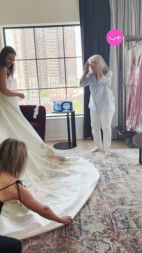 Bride Designs Her Own Unique Wedding Dress Masterpiece