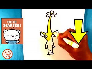 How to Draw Pikmin - Yellow - Nintendo Drawing Lesson