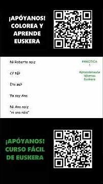 Learn Basque Easily _ Speak and Understand Basque Quickly _ through Practice 😉👉
