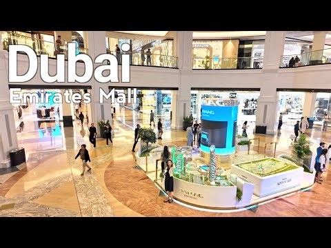 Dubai [4K] Mall of the Emirates Walking Tour 🇦🇪