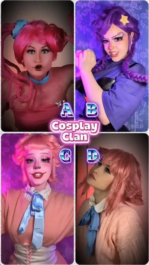 💫Step into the Fantasy of Cosplay🌟 A,B,C or D❓#cosplay #trending #shorts