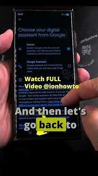 Samsung Android How to Turn Off Gemini AI Assistant Features
