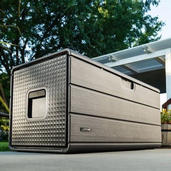 Lifetime 170-Gallon Resin Outdoor Storage Deck Box