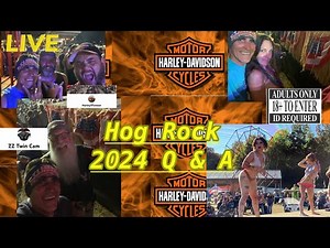 LIVE | Hog Rock 2024 Pre Rally | Q & A #hogrock #harleydavidson