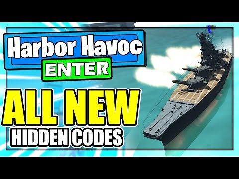 Harbor Havoc (NOVEMBER) CODES *HALLOWEEN* ALL NEW ROBLOX Harbor Havoc CODES!