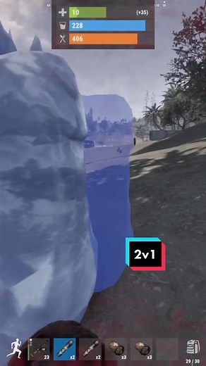 Intense 2v1 Gameplay in Rust – Epic Moments!