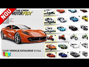 Toate Vehiculele de pe Noul The Crew MotorFest + Porsche Cayman GT4 Modificat! - Episodul 1